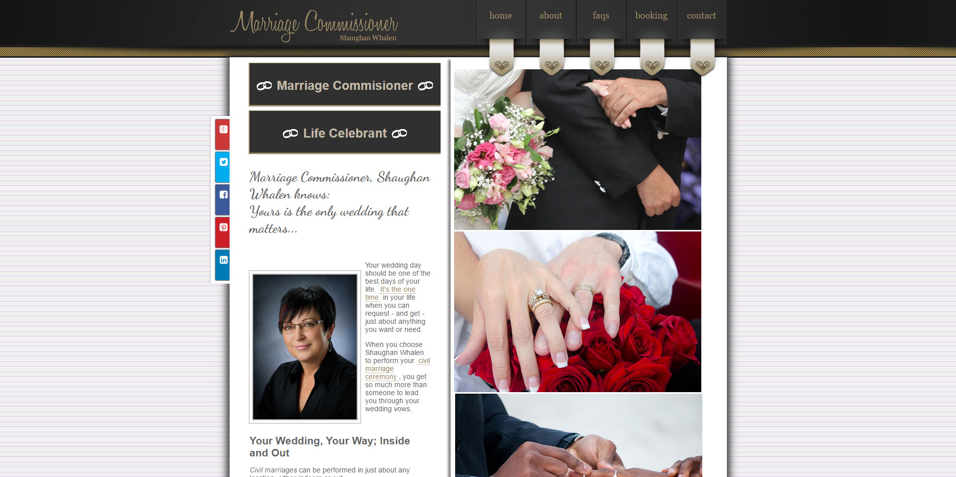 Standard Wedding Vows Leduc Marriage Commissioner Standard Wedding Vows Leduc Marriage Commissioner